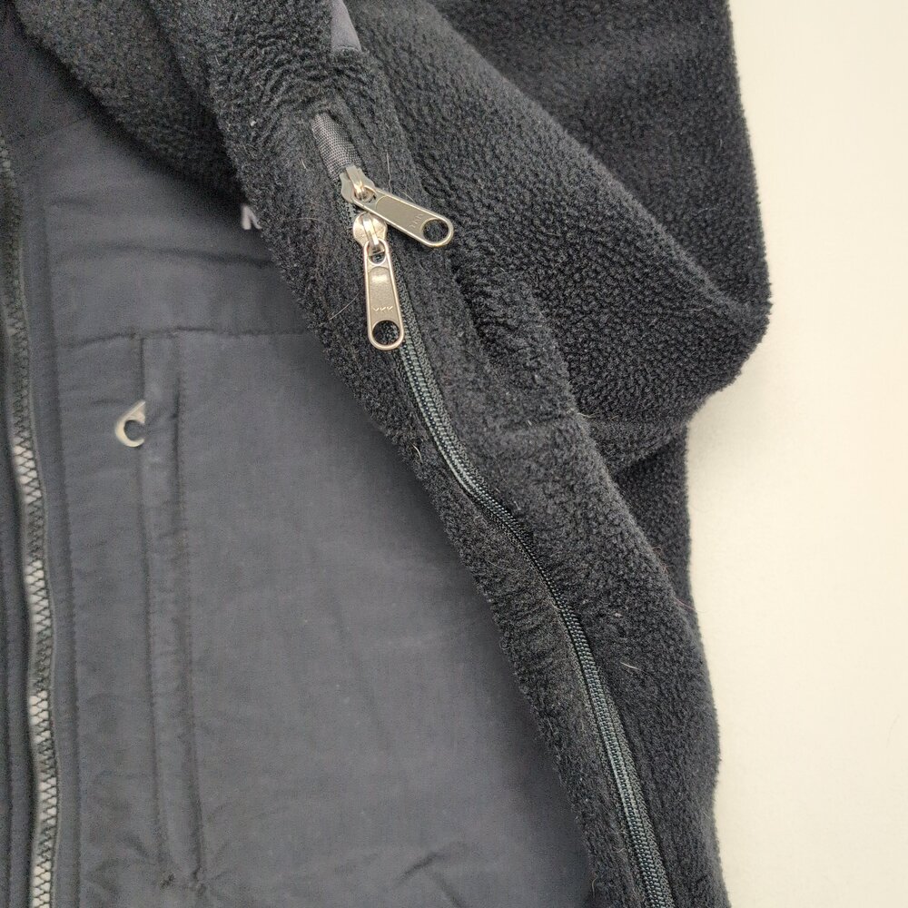 The North Face Women's Fleece Zip Jacket Size M Black - Picture 9 of 12